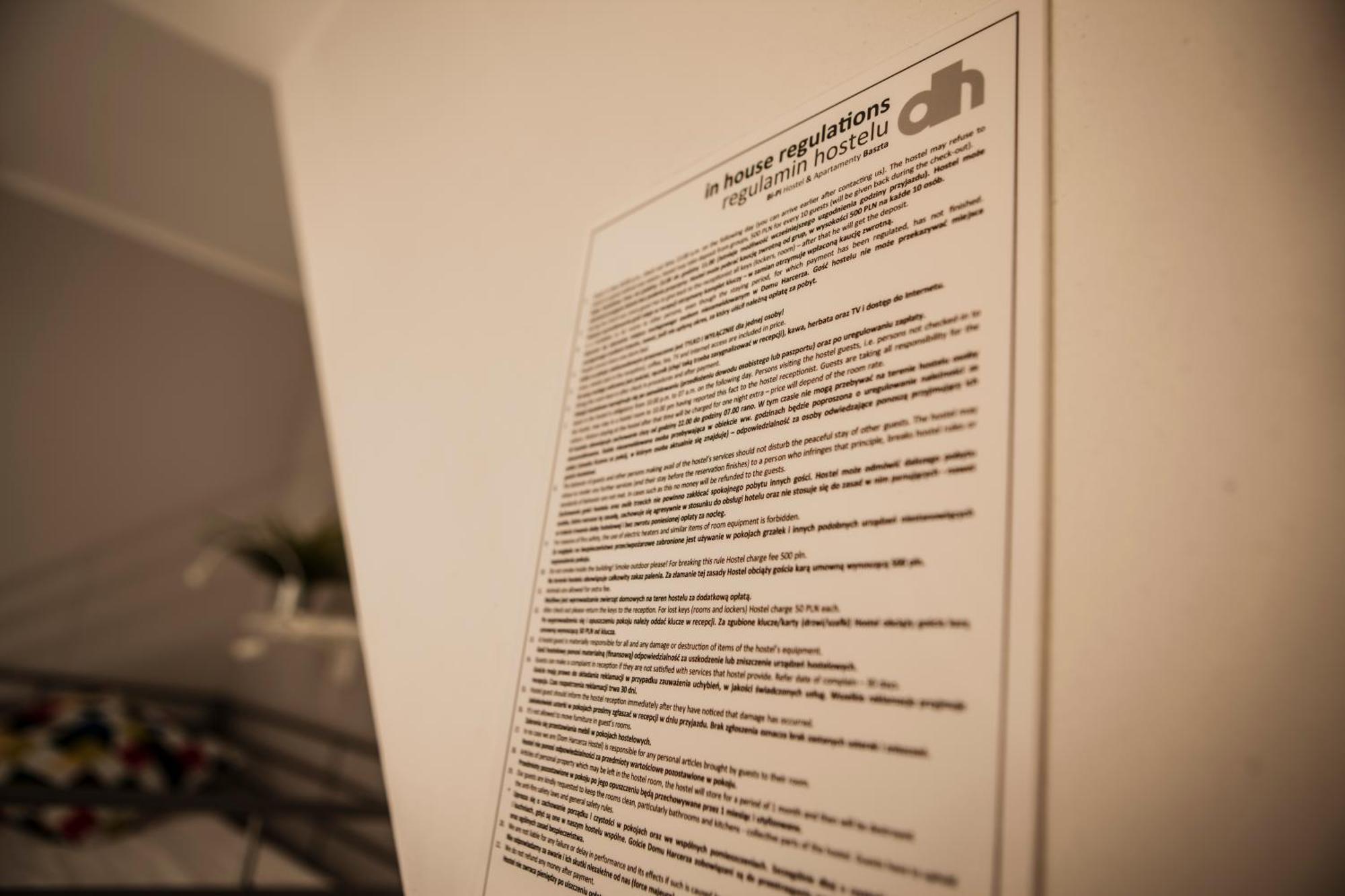 Za Murami Hostel Gdańsk Eksteriør billede